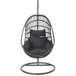 Hangstoel Sturdy Black